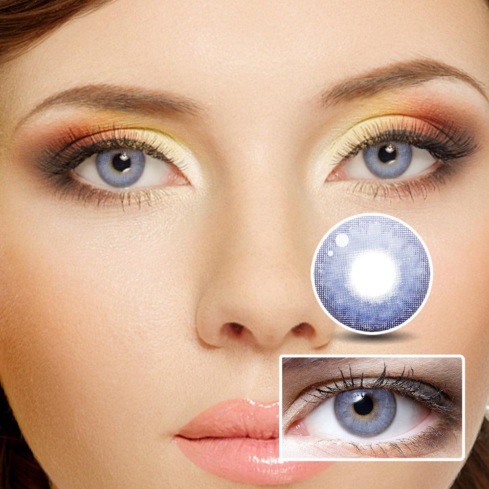 Gem Violet colored contact lenses