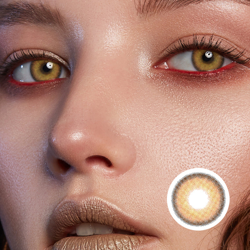 Oppen Brown | Moxielens Earth Glow Colored Contacts -- Earth Glow colored contacts | Moxielens