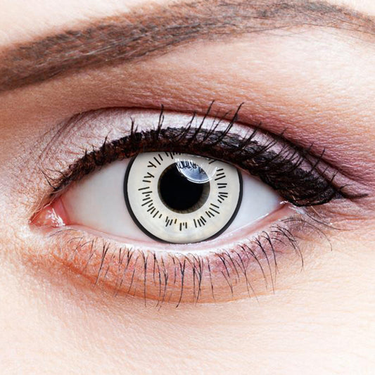 White Eyes | Moxielens Earth Glow Colored Contacts -- Earth Glow colored contacts | Moxielens