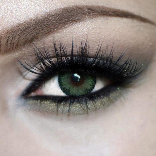 Marble Green Prescription (1 Month) colored contact lenses