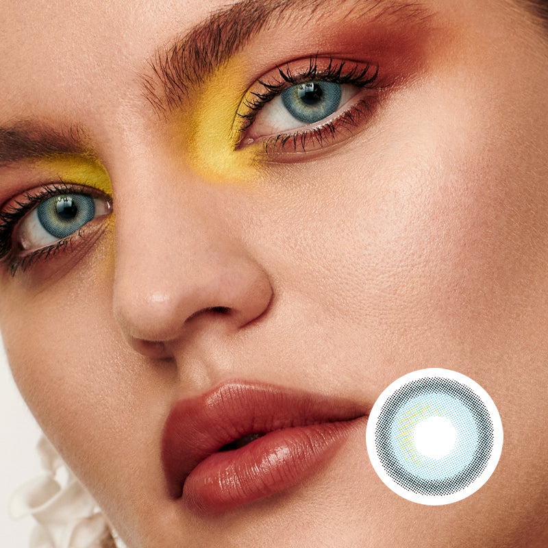 Milk Bag Blue | Moxielens Ocean Mist Colored Contacts -- Ocean Mist colored contacts | Moxielens