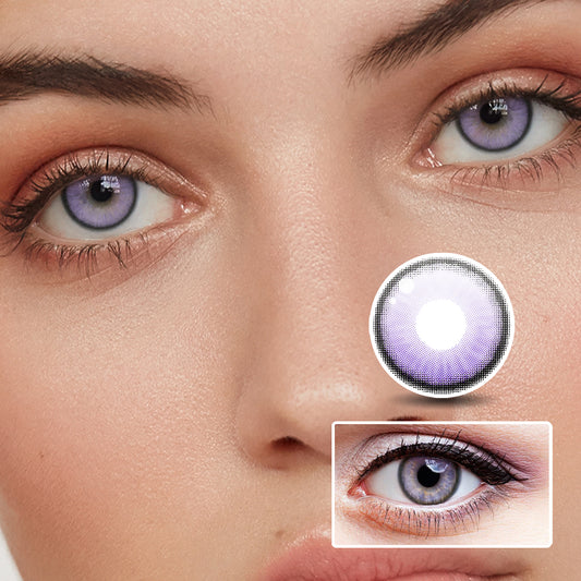 Nini Violet colored contact lenses