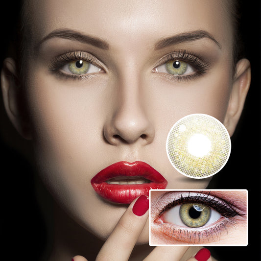 Little Wild Cat Brown colored contact lenses