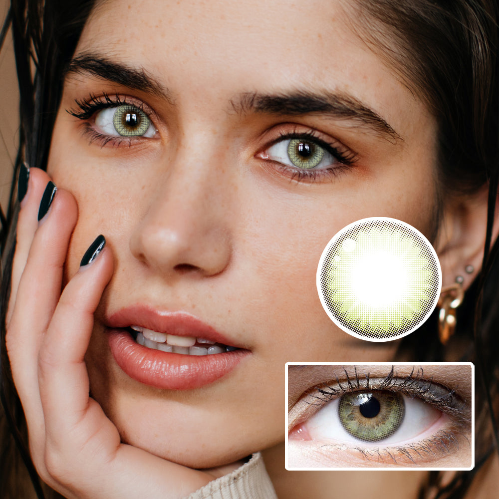 Louis Green | Moxielens Botanical Haze Colored Contacts