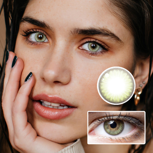 Louis Green | Moxielens Botanical Haze Colored Contacts