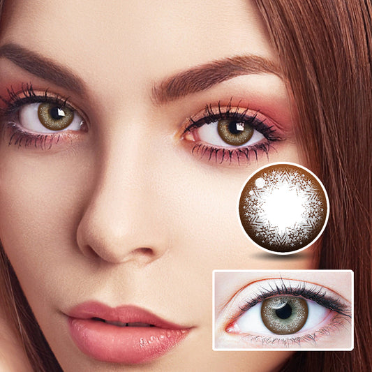 Barbie Gray colored contact lenses