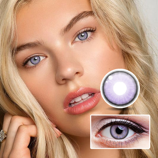 Mud Purple Colored Contact Lenses (12 Months) colored contact lenses