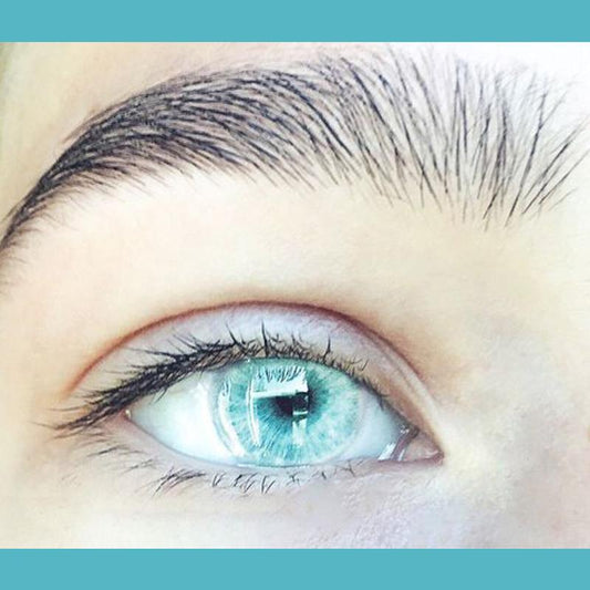 cosplay girl crystal light blue (12 months) colored contact lenses