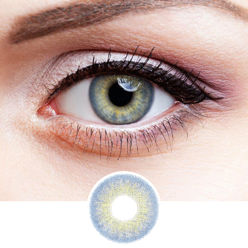 Little Wild Cat Blue | Moxielens Ocean Mist Colored Contacts