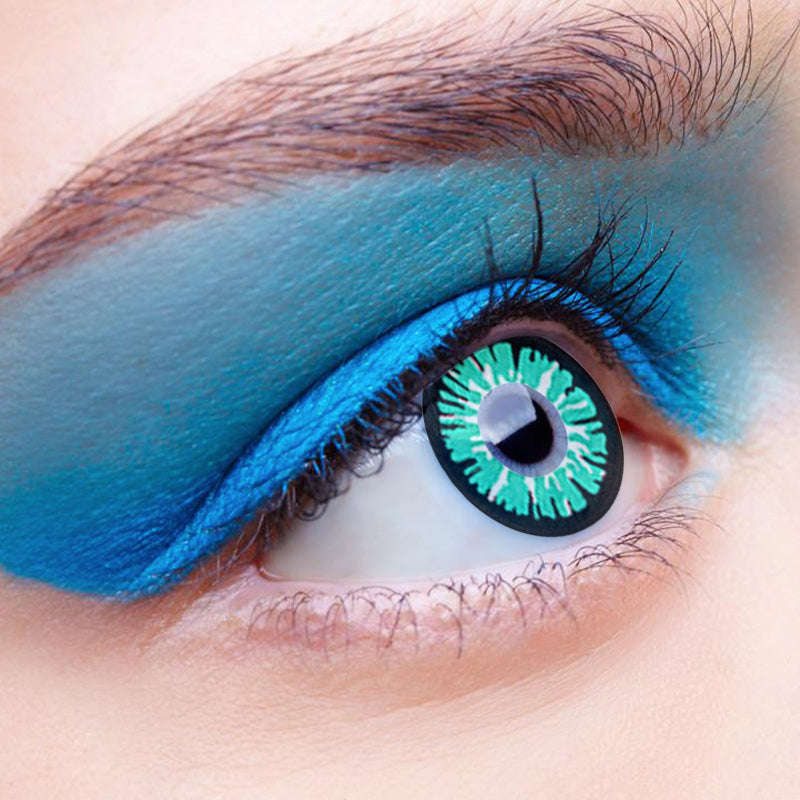 Green Knight | Moxielens Botanical Haze Colored Contacts -- Botanical Haze colored contacts | Moxielens
