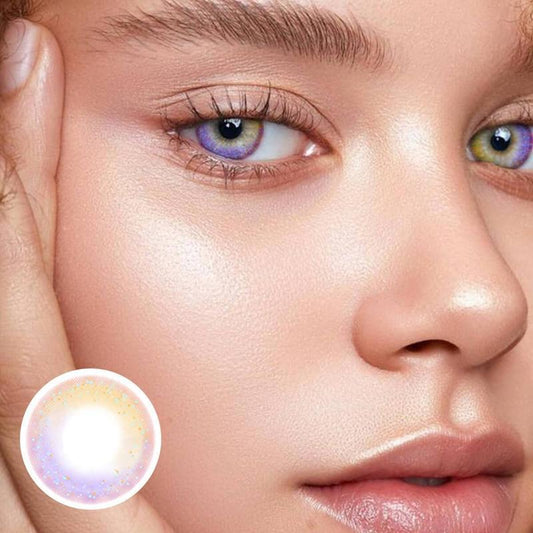 Rainbow Neon Brown (12 Month) colored contact lenses