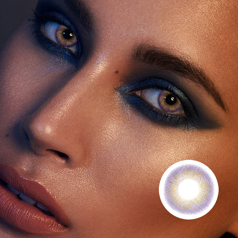 Raspberry Purple | Moxielens Aurora Veil Colored Contacts -- Aurora Veil colored contacts | Moxielens