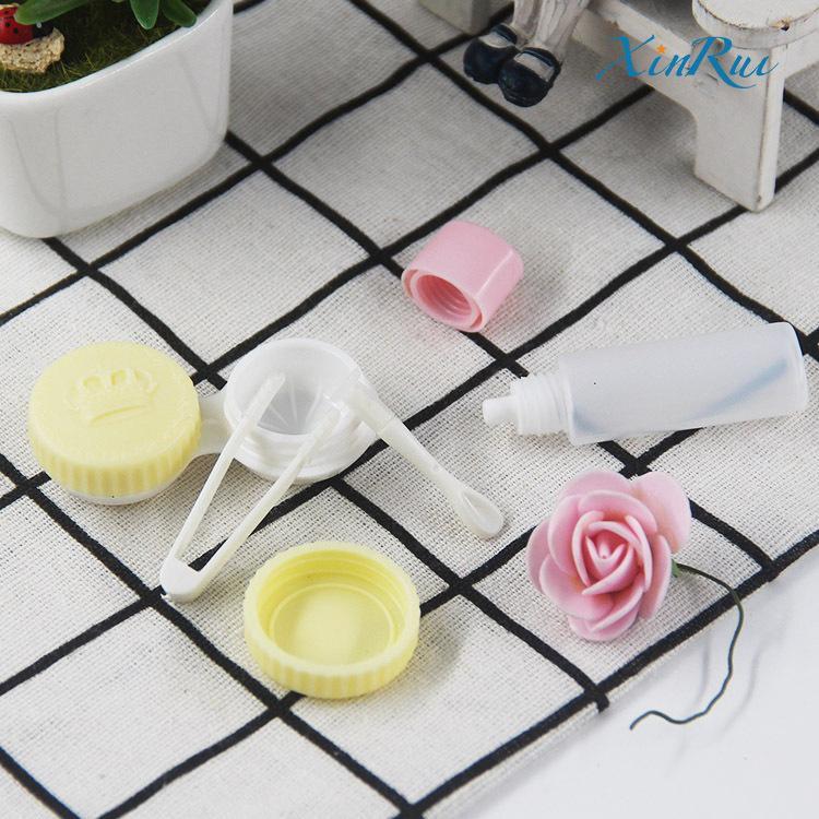 Contact lens box beauty contact care box colored contact lenses