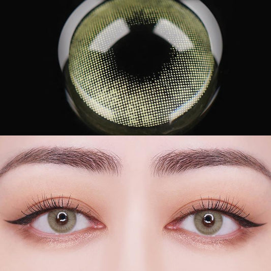 Natural yellow contact (12 months) contact lens colored contact lenses