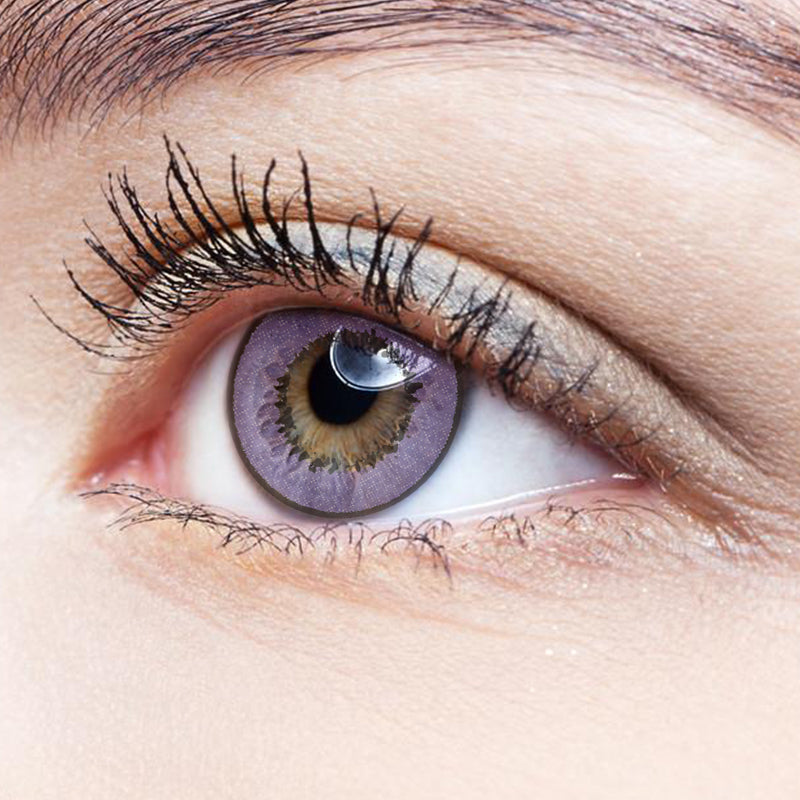 Harajuku Storm Violet colored contact lenses