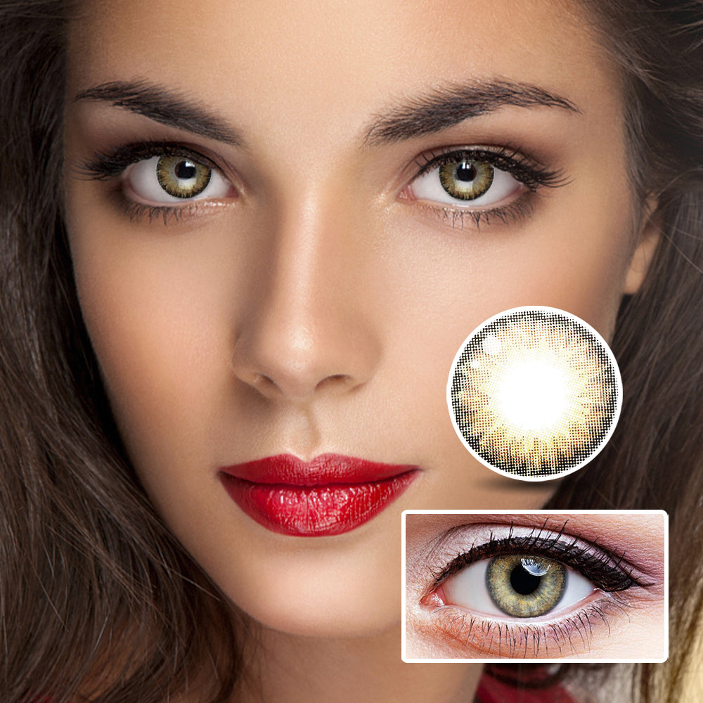 Pro Caramel Brown | Moxielens Earth Glow Colored Contacts -- Earth Glow colored contacts | Moxielens