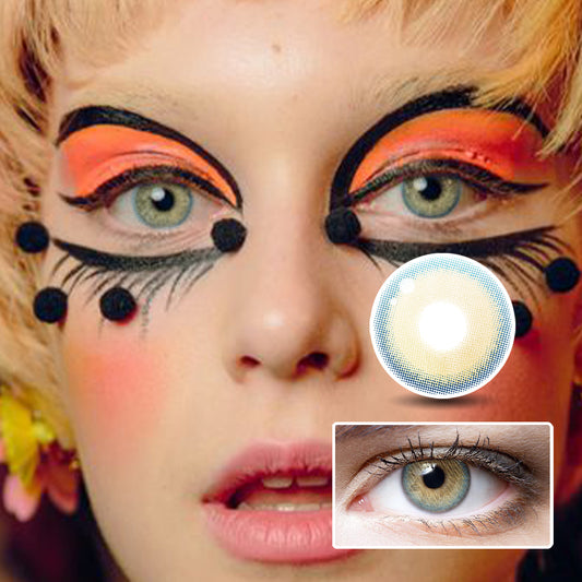 Golden Sunset | Moxielens Earth Glow Colored Contacts -- Earth Glow colored contacts | Moxielens