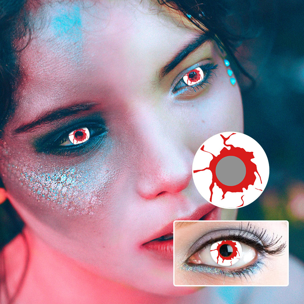 Demon Eye colored contact lenses by Moxielens