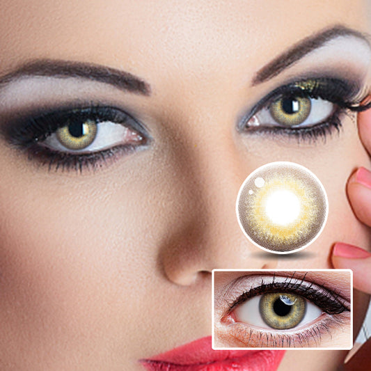 Mermaid Tear Brown colored contact lenses