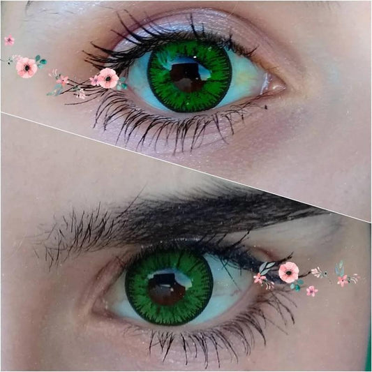 Cosplay Ice Green (12 months) colored contact lenses