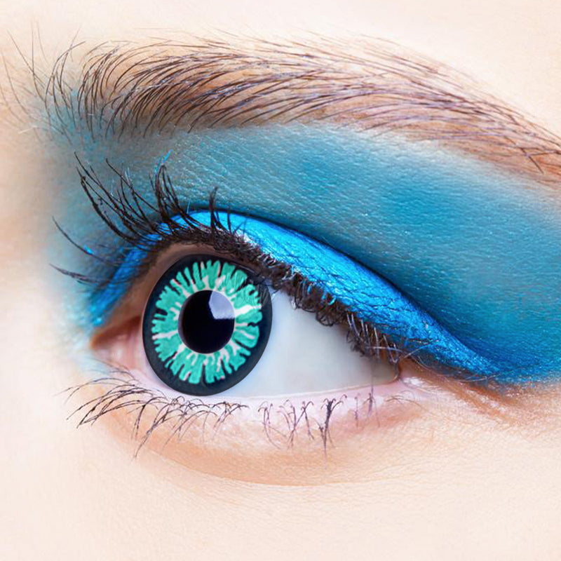 Green Knight | Moxielens Botanical Haze Colored Contacts -- Botanical Haze colored contacts | Moxielens