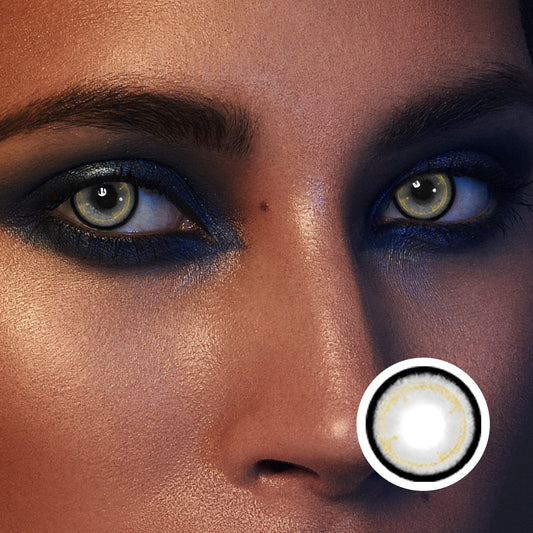Gemstone Powder Coincidence | Moxielens Earth Glow Colored Contacts -- Earth Glow colored contacts | Moxielens