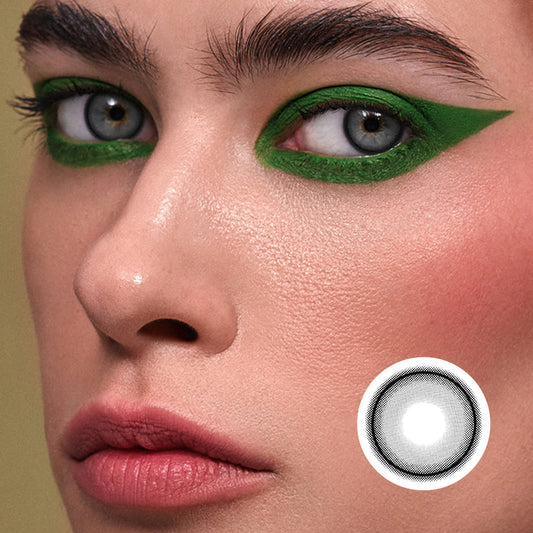 Small Black Beans | Moxielens Midnight Edge Colored Contacts -- Midnight Edge colored contacts | Moxielens