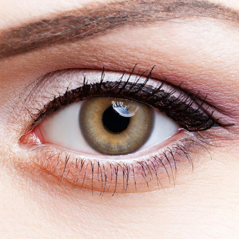 Orange Blossom liqueur colored contact lenses