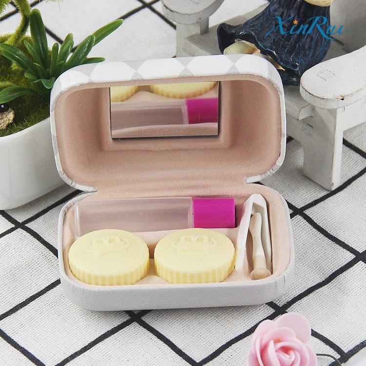 Contact lens box beauty contact care box colored contact lenses