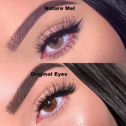 Nature Mel (12 Month) colored contact lenses