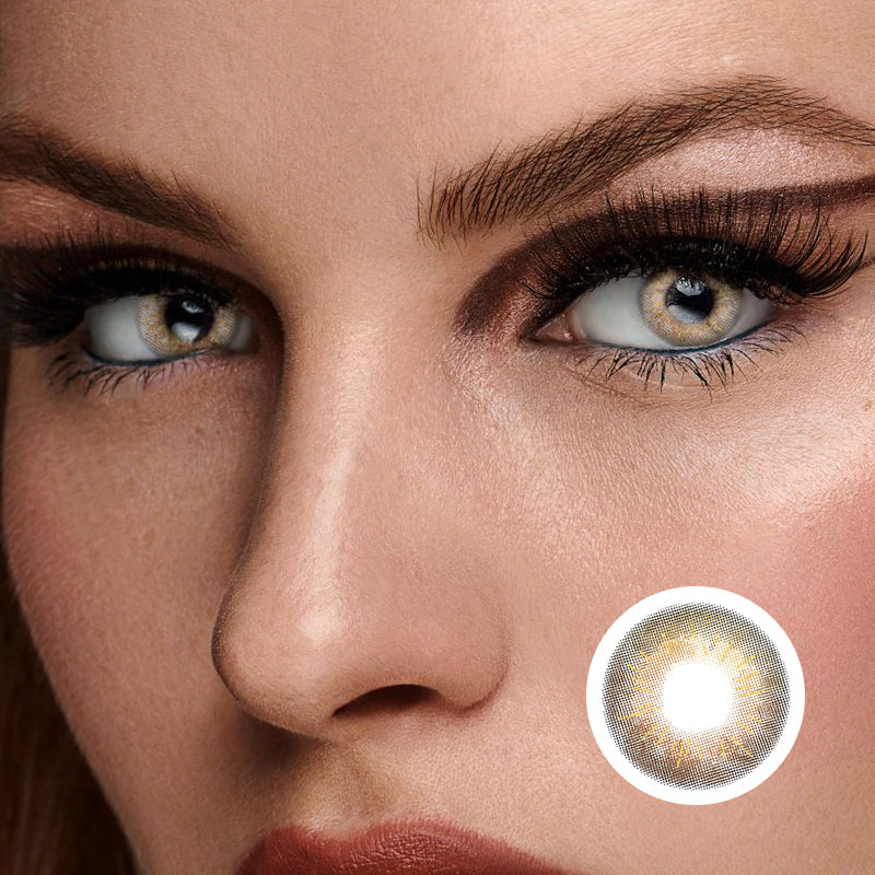 Galaxy III FD32-Brown | Moxielens Earth Glow Colored Contacts -- Earth Glow colored contacts | Moxielens