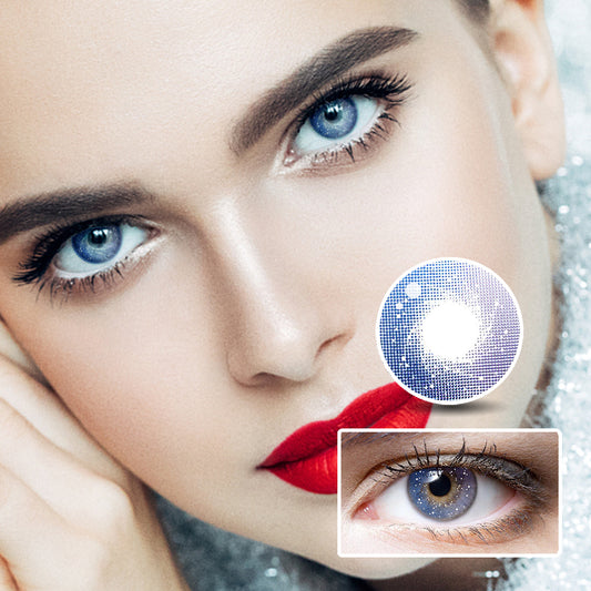 Milky Way Purple colored contact lenses