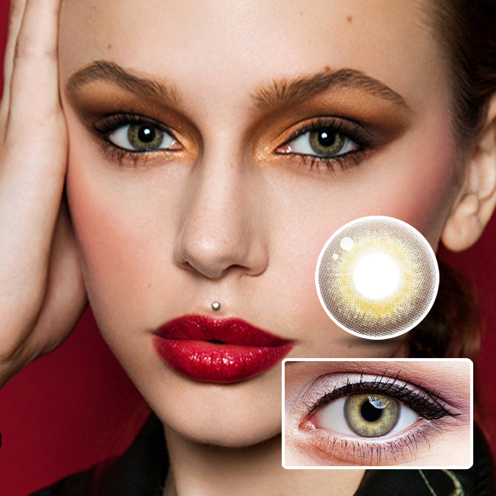 Mermaid Tears Brown | Moxielens Earth Glow Colored Contacts -- Earth Glow colored contacts | Moxielens