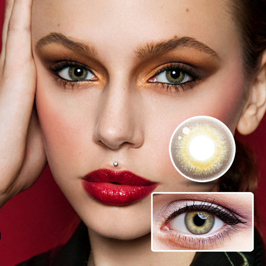 Mermaid Tears Brown colored contact lenses