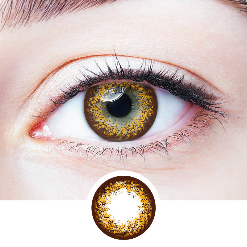 Barbie Brown | Moxielens Earth Glow Colored Contacts ??Earth Glow colored contacts | Moxielens