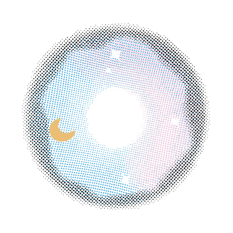 Starry Sky Gradient colored contact lenses