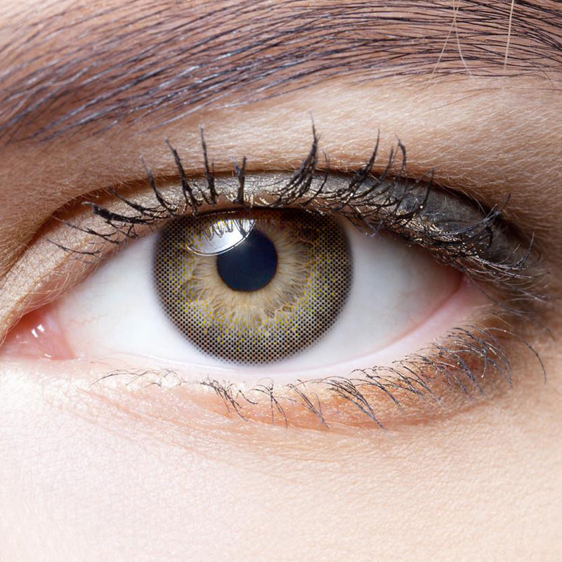 Neon Gold Pink Purple | Moxielens Aurora Veil Colored Contacts -- Aurora Veil colored contacts | Moxielens