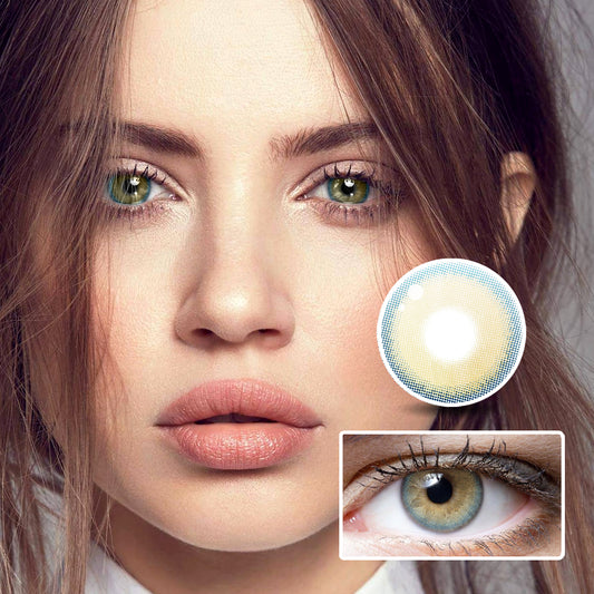 Golden Sunset | Moxielens Earth Glow Colored Contacts -- Earth Glow colored contacts | Moxielens