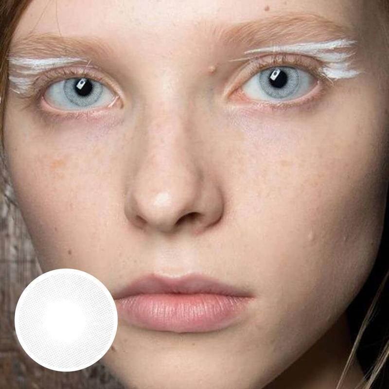 Lemon Greyish (12 Month) colored contact lenses