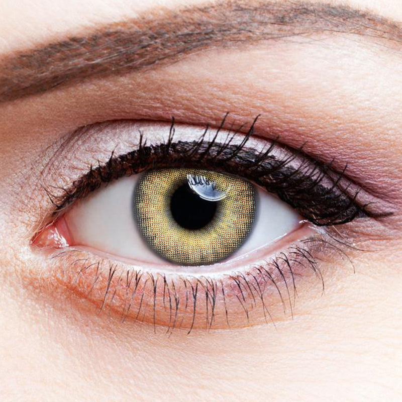 Pro Caramel Brown | Moxielens Earth Glow Colored Contacts -- Earth Glow colored contacts | Moxielens