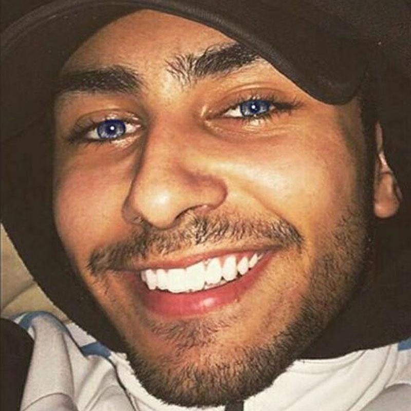 Men's Bright Purple (12 Months) colored contact lenses