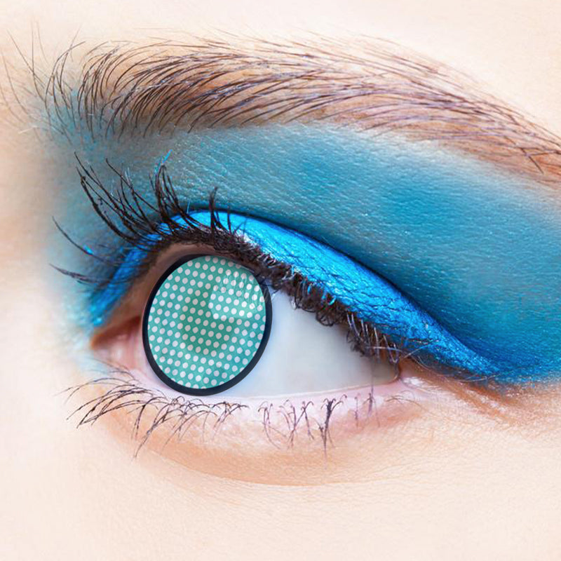 Mansang Green Mesh | Moxielens Botanical Haze Colored Contacts -- Botanical Haze colored contacts | Moxielens