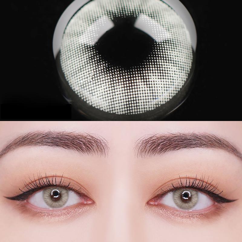 Natural gray contact (12 months) contact lens colored contact lenses