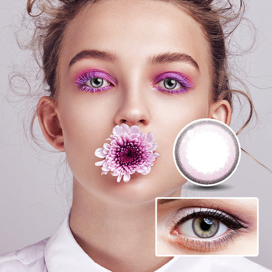 Luo Luoxi Powder colored contact lenses