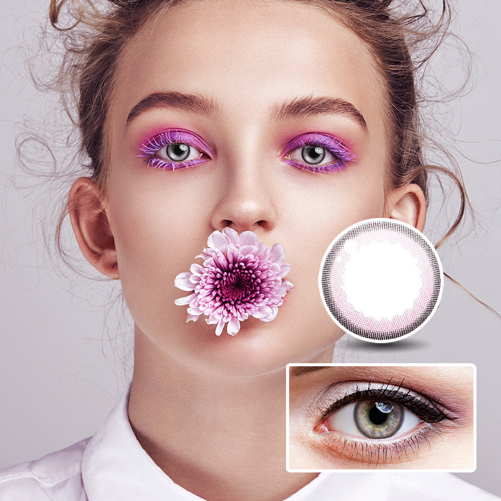 Luo Luoxi Powder | Moxielens Moonlight Colored Contacts -- Moonlight colored contacts | Moxielens