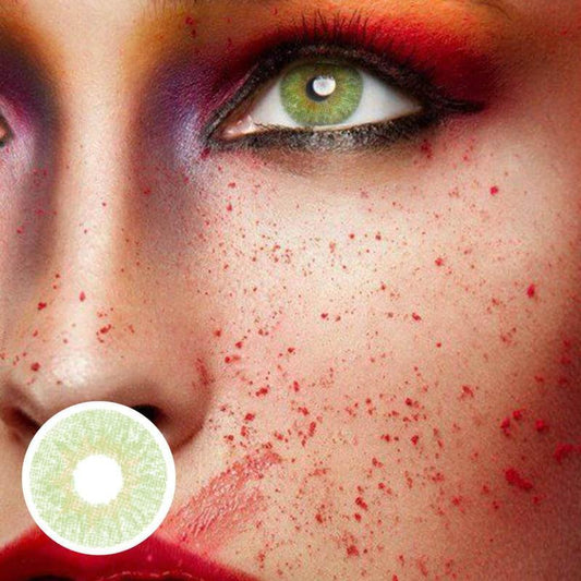 Shallow Green (12 Month) colored contact lenses