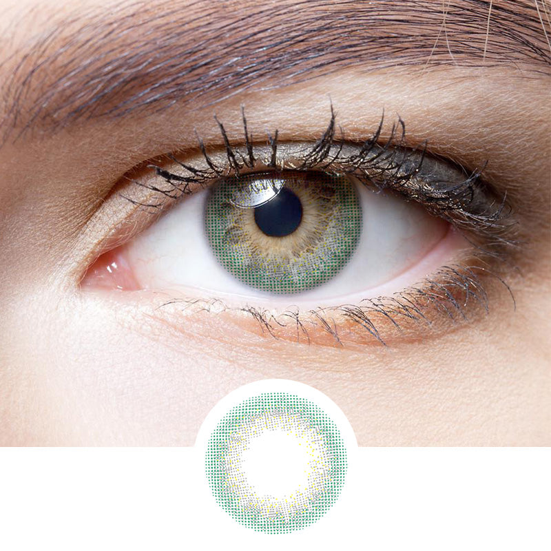 Matcha Golden Ash | Moxielens Moonlight Colored Contacts