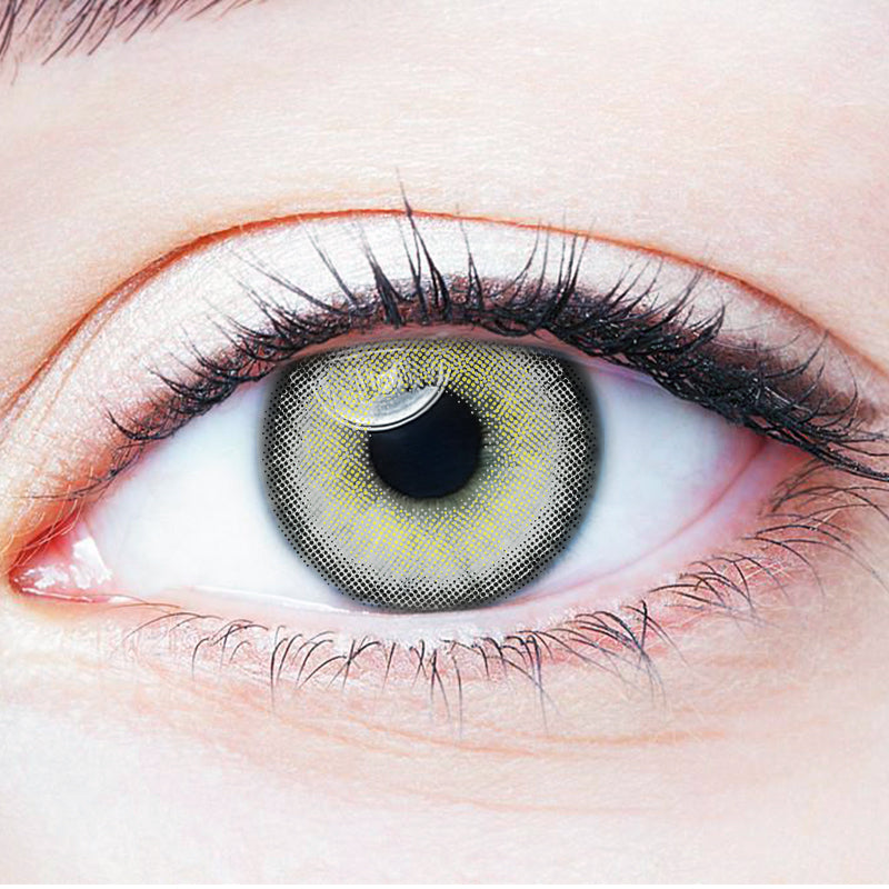 Oban Gray colored contact lenses
