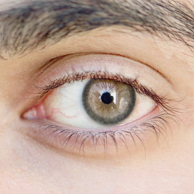 Men' Xiang Mi Qiao | Moxielens Earth Glow Colored Contacts