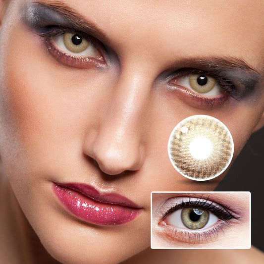 Asari Brown colored contact lenses